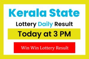 Win Win Lottery result