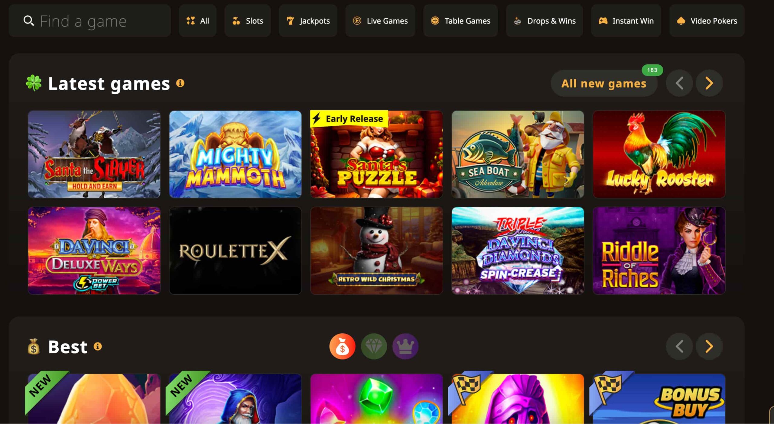 Play fortuna casino games