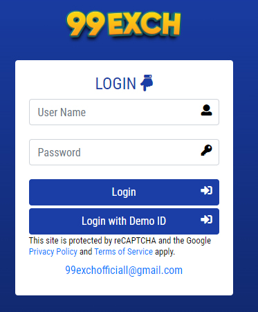 99exch Login Method