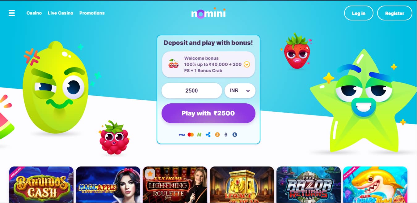 Nomini Casino Home