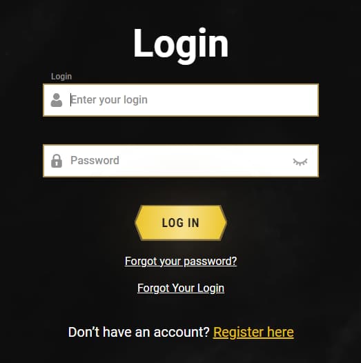 Casinoly Login Process