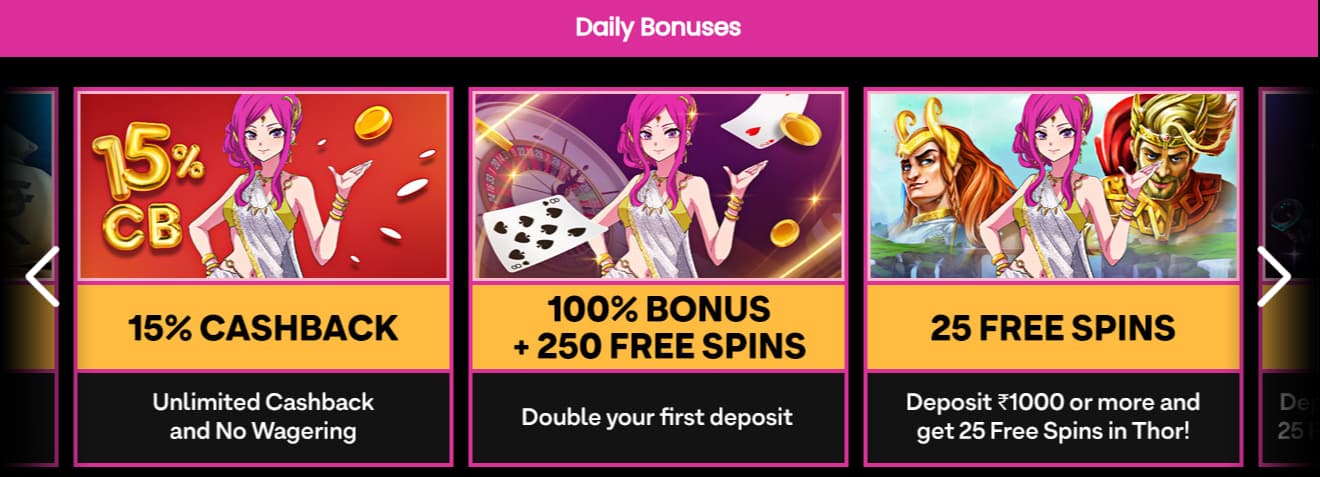 Daily Bonus