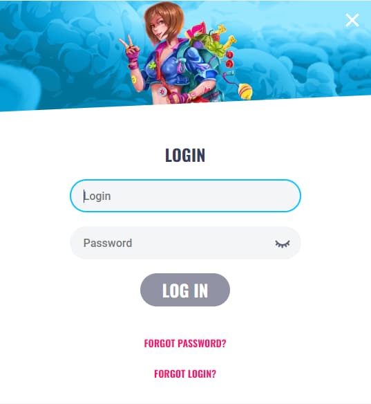 OhMySpins Login Steps