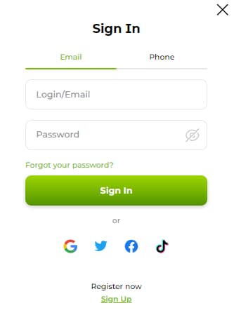 Verde Casino Login Steps